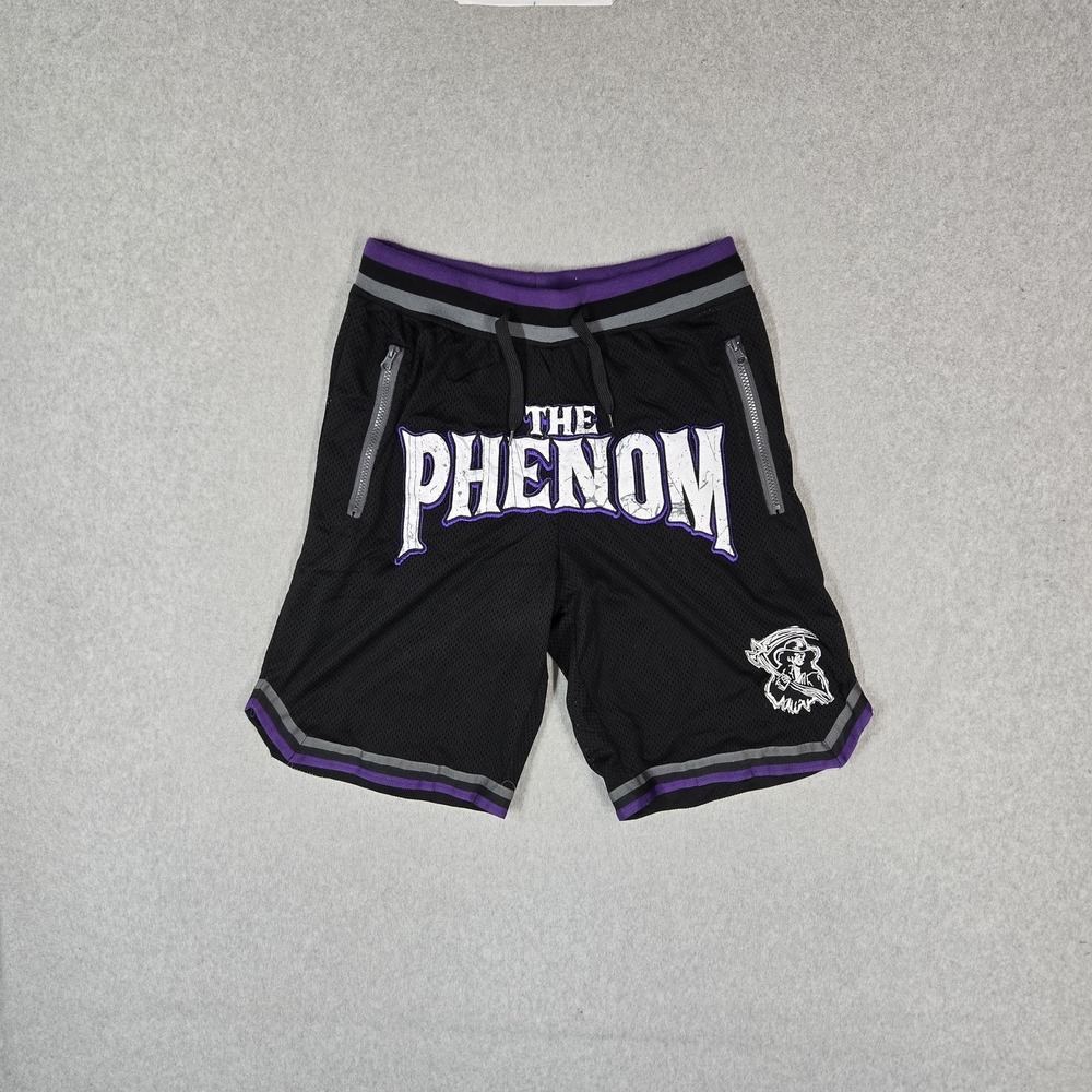 WWE Men Activewear Shorts M Black The Phenom Undertaker